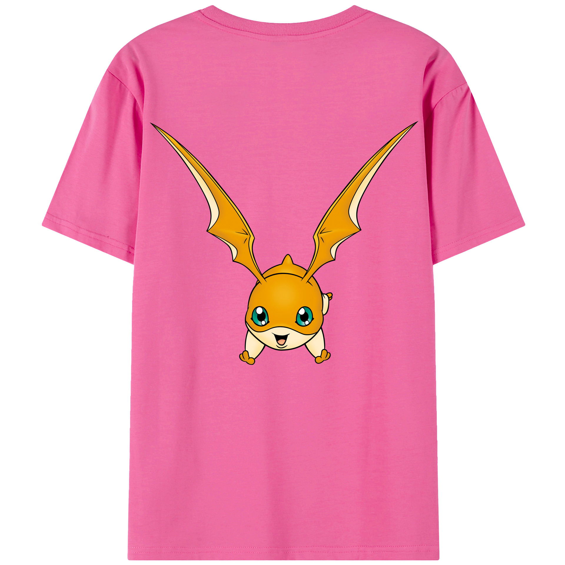 （画像用） Digimon デジタルモンスター/デジモン レディース半袖Tシャツ(バックプリント)